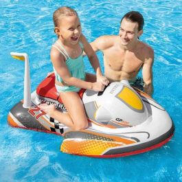 Intex Figura Hinchable Moto Wave Rider 117x77 cm para Niños +3 Años