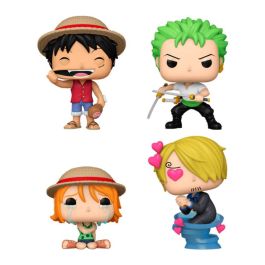 FUNKO Blister 4 figuras POP One Piece Exclusive - Monkey D. Luffy, Roronoa Zoro, Nami, Sanji Precio: 50.79000047. SKU: B1385SWQPL
