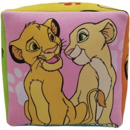 El Rey León Cojín Cubo Premium Microfibra 25 x 25 x 25 cm