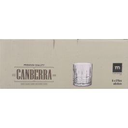 La Mediterranea Vaso Canberra 275 cc, 8x9 cm (48 Unidades)