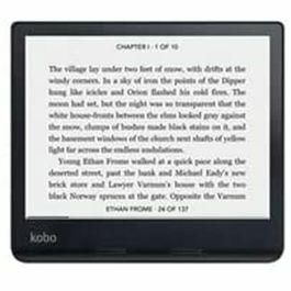 Kobo Lector electrónico Sage táctil 8" HD Comfortlight PRO 300 ppp Impermeable Bluetooth 32GB Negro