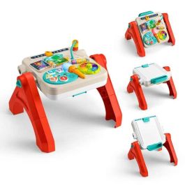 Fisher-Price Caballete Interactivo Ríe y Aprende para Bebés +6 Meses con Medidas 56x53x49 cm