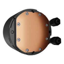 GENESIS NLG-2319 Kit de Refrigeración Líquida para Carcasa de Ordenador, 2 Ventiladores, Iluminación LED RGB Multicolor, Negro