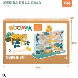 Juego de Construcción Woomax Animales 44 Piezas (6 Unidades) Juego de Construcción Woomax Animales 44 Piezas (6 Unidades)
