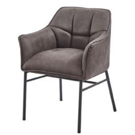 DKD Home Decor Silla Loft Marron Oscuro Negro Microfibra Metal 60 x 84 x 60 cm Precio: 142.58999975. SKU: B1GTMGK6CX