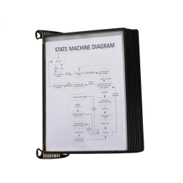 Djois Portacatalogo de Pared Easy Load con 10 Fundas A4 Negro 355x430x170 mm Precio: 84.7899998. SKU: B1CKHB8VXF