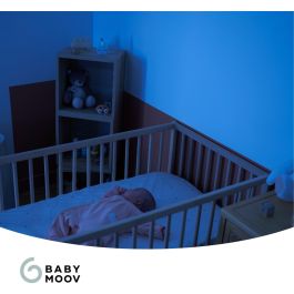 Babymoov Babyphone Audio Expert Care: Vigilabebés Digital 1000m, Tecnología Verde, VOX, Luz Noche, Alarmas Vibración.
