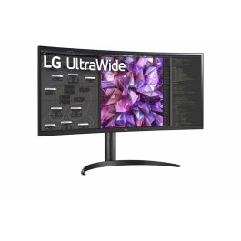 LG 34WQ75X-B Monitor 34" UltraWide Curvo QHD IPS HDMI USB DP 21:9 Negro