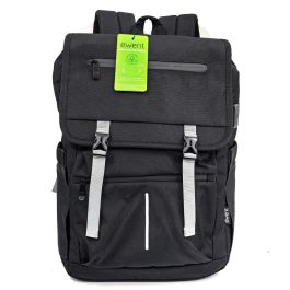Ewent EW2537 Mochila Unisex Vintage para Portátil 16.1 pulgadas, Impermeable 27L rPET Antirrobo
