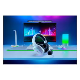 Razer Auriculares Inalambricos Barracuda X Chroma Bluetooth 5.3 USB-Dongle Negro Blanco Juego 70h Batería Virtual 7.1