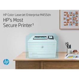 HP Color LaserJet Enterprise M455dn Impresora Láser Color Empresarial 27 ppm USB Ethernet Doble Cara Automática