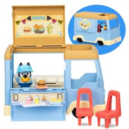 Moose 18919 Food Truck de Bluey con figura de Bluey y accesorios de comida para niños +3 años