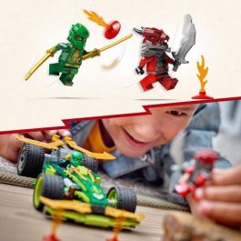 Juego de construccion coche de carreras con motor de carga manual de lloyd 181 piezas lego ninjago Juego de construccion coche de carreras con motor de carga manual de lloyd 181 piezas lego ninjago