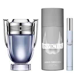 Set de Perfume Hombre Paco Rabanne 3 Piezas Invictus Precio: 89.99000021. SKU: S05110409