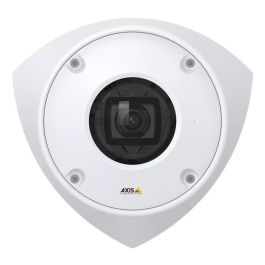 Axis Cámara IP minidomo a esquina Q9216-SLV 4MP 2.4mm IR15 WDR IK10+, Blanca