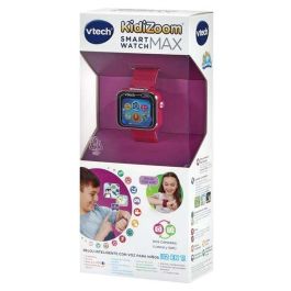 VTech 80-531617-022 Kidizoom Smartwatch Max para niños +4 años, doble cámara, juegos, pantalla táctil 1.69", Notificaciones, Frambuesa VTech 80-531617-022 Kidizoom Smartwatch Max para niños +4 años, doble cámara, juegos, pantalla táctil 1.69", Notificaciones, Frambuesa