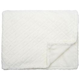 Home Deco Factory Manta de Diseño con Relieve Beige 140x200 cm