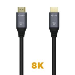 Aisens Cable Hdmi V2.1 Premium Alta Velocidad Hec 8K@60Hz 48 grbps A-M - A-M Gris-Negro 0,5M Precio: 4.49999968. SKU: B14224829K