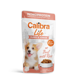 Calibra Dog Life Pouch Puppy&Junior Beef 10x150 gr Calibra Dog Life Pouch Puppy&Junior Beef 10x150 gr Precio: 14.8900004. SKU: B1GQ6MZDN6