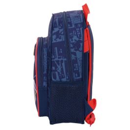 Safta Mochila Junior Adaptable a Carro Spiderman 380x320x120 mm