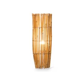 Lámpara Caña Redonda Pequeña Giftdecor 18.5x53x18.5 cm Bambú Natural (4 Unidades) Lámpara Caña Redonda Pequeña Giftdecor 18.5x53x18.5 cm Bambú Natural (4 Unidades)