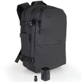 TooQ Mochila de Viaje con Compresión al Vacío TQBP-V101-BK, Capacidad 30-55L, Incluye Bomba de Aire, Negra Precio: 94.50000054. SKU: B1DT5E5DRJ