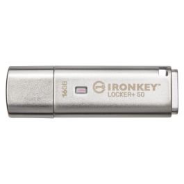 Memoria USB Kingston IKLP50/16GB Gris 16 GB