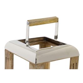 DKD Home Decor Farola Plateado 23 x 36 x 23 cm Metal Cristal