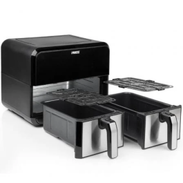 Princess Freidora por Aire Double Basket Airfryer 182074 / 2400W / 8L / Doble Cesta / Sin Aceite