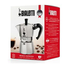 Bialetti Moka Express Cafetera Italiana de Aluminio para 4 Tazas