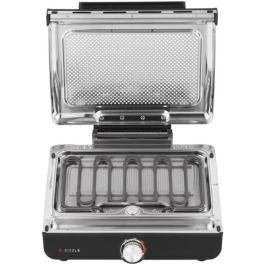 Ninja GR101EU Parrilla y Plancha de Interior Versátil para 4-5 personas con Temperatura Controlada hasta 260°C y Superficie Antiadherente