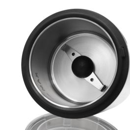 Thulos Molinillo de Café TH-MC40SS, Acero Inoxidable, 40 gr, 150W, Tapa con Visor, Cuchilla Doble