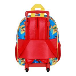 Disney Mickey Mouse Mochila Infantil 3D con Ruedas Scooter Azul