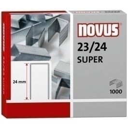Novus Grapas Super 23-24 Para Grapadoras De Gruesos Caja 1000 Ud Precio: 5.50000055. SKU: B1CF9S8XK8