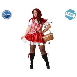 Disfraz Caperucita Roja Con Capucha Mujer Adulto XL