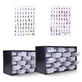 Grafitos Marjal Cajonera para 60 Escobillas de Carbón (240 juegos) con Poster y Muestrario Precio: 900.8899999. SKU: B1683H9XLM