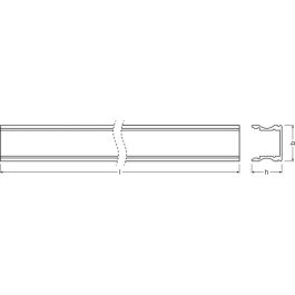 [LVE-4058075401778] Ledvance Perfíl Medio Tiras LED -PM05/U/17,5X14,5/10/2 2M