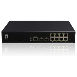 Level One GEP-1061 Switch Gestionado L2 Gigabit Ethernet 8x PoE+ 2x SFP Montaje Rack 180W Precio: 327.49999997. SKU: B1HRPZEWWN