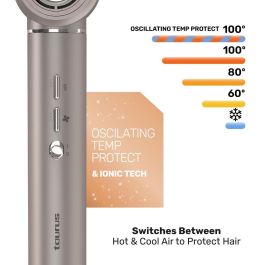 Cepillo Moldeador Taurus AIRWAVE DIGITAL PRO 1200 W