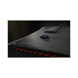 Deltaco Gaming DMP440 - Alfombrilla de Ratón Gaming XXL Negro, 1200 x 600 x 4 mm, Base Antiderrapante, Lavable, Bordes Rematados, GAM-081