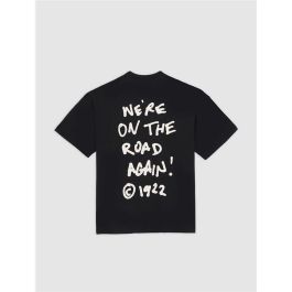 Camiseta de Manga Corta Hombre Dickies Sneedville Ss Negro 9-10 Años