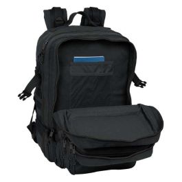 Safta Mochila para Portátil 15,6'' Militar Negro Colección Basics 300x230x480 mm