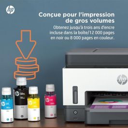 HP Smart Tank 7605 Impresora Multifuncional All-in-One Cartridge-Free con Tinta Original Incluida por Hasta 3 Años