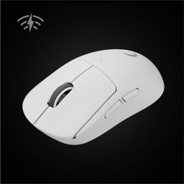 Logitech PRO X SUPERLIGHT LIGHTSPEED 910-005942 Ratón Gaming Inalámbrico Óptico HERO 25600 DPI Ultra Ligero 63g Blanco