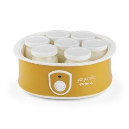 Ariete Yogurtera 617 - 7 Tarros, 1.3L, para Yogur Cremoso y Espeso, Múltiples Sabores