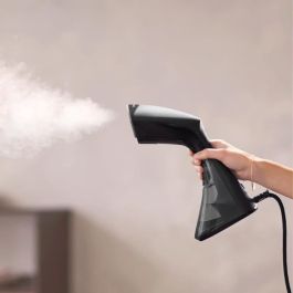 Philips GC800/80 Vaporera de Ropa, Cocción al Vapor Horizontal o Vertical, Depósito de Agua 230ml, Tecnología De-Calc