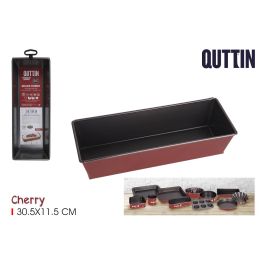 Quttin Molde Rectangular Cherry, 31 cm x 11 cm x 7 cm (30.5x11.5x0.5 cm) para Cocina y Repostería (12 Unidades) Precio: 36.68999994. SKU: B1D7MY23M3