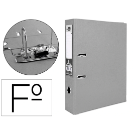 Liderpapel Archivador de Palanca Documenta Folio, Forrado PVC, Rado, Lomo 75mm, Compresor Metálico, Gris Precio: 13.50000025. SKU: B155XXZG2Q
