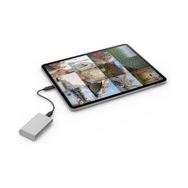 LaCie STKS1000400 Disco Duro Externo Portátil 1TB SSD NVMe USB Tipo C 3.2 Gen 2 Plata 1050 MB/s