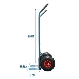 Carretilla Ferrestock Ruedas/Neumáticos Grip Acero 150 kg